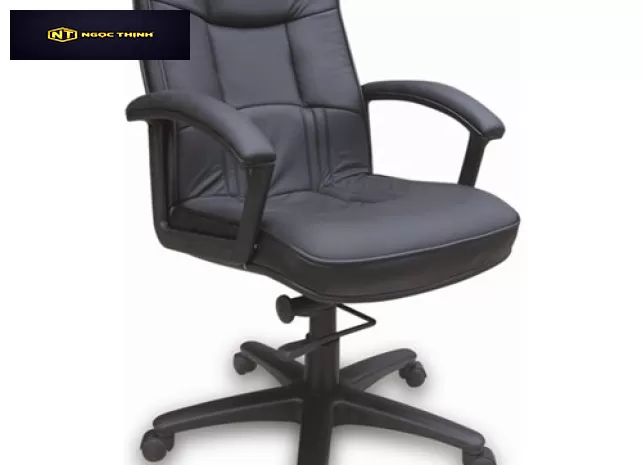 Ghế lãnh đạo có đệm tựa bọc da SG669